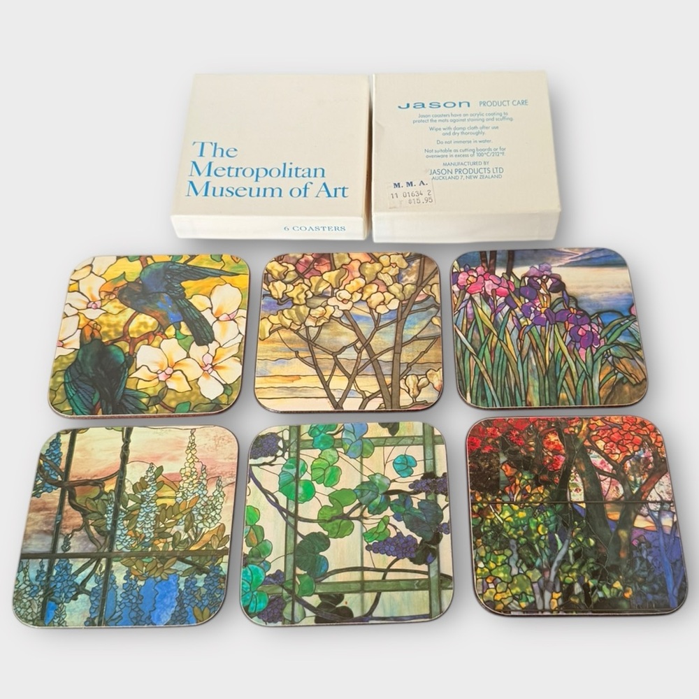 6 Coasters Metropolitan Museum of Art in Box
